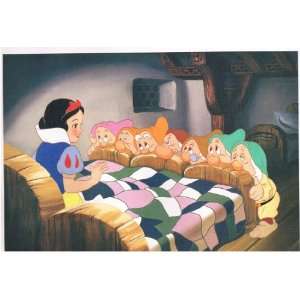    Snow White and the Seven Dwarfs Framed Print 