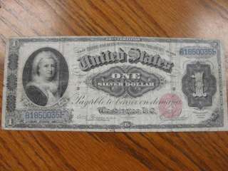 1886 $1 Martha Washington Silver Certificate  