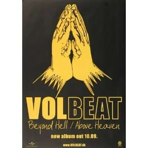  Volbeat   Above Heaven 2010   CONCERT   POSTER from 