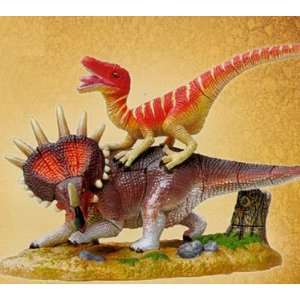  Bitz Styracosaurus vs Utahraptor Model Toys & Games