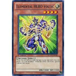   Single Card Elemental HERO Voltic LCGX EN039 Common Toys & Games
