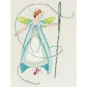  Needle Fairy, Cross Stitch from Nora Corbett Arts, Crafts 