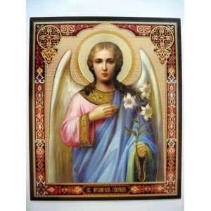  ANGEL GABRIEL Biblical Christian Orthodox Icon ARCHANGEL 