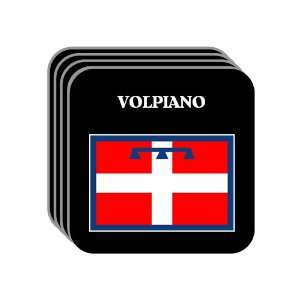   , Piedmont (Piemonte)   VOLPIANO Set of 4 Mini Mousepad Coasters