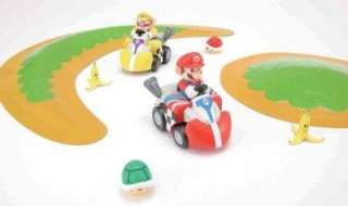 Tomy Takara Q STEER Mario Wario Kart Wii car racing set  
