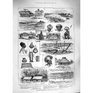  1888 EMIN PASHA RELIEF AFRICA BOLOBO CONGO YAMBINA TIB 