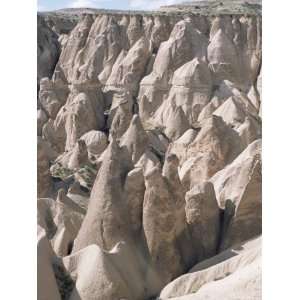  Erosion with Volcanic Tuff Pillars,Near Goreme, Cappadocia 