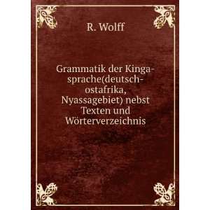  Grammatik der Kinga sprache(deutsch ostafrika 