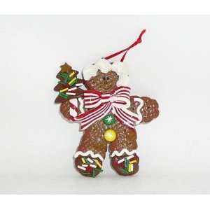  Enesco Gingerbread Design Gingerman Christmas Tree 