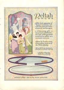 1919 Delta Perles   Pearl Necklace   Heller   Ad  