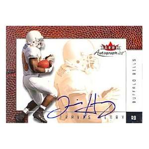  Travis Henry Autograph/Signed 2001 Fleer Card Everything 