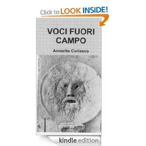 VOCI FUORI CAMPO (Italian Edition) Annarita Coriasco  