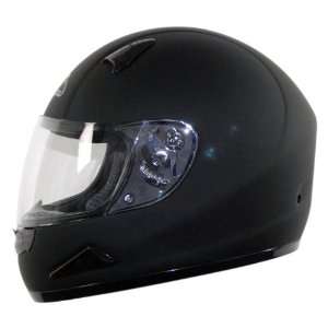  Vega Mach 1 Rubber Flat Black Small Full Face Helmet Automotive