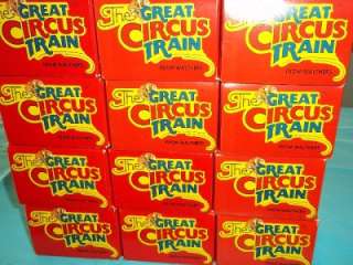 Walthers The Great Circus Train Kits Complete 12 PC Set and 5 