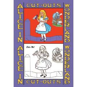  Alice in Wonderland Drink Me   Color Me 44X66 Canvas 