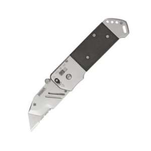   Utility Knife, Bead Blast, G10 Handle, Belt Clip 