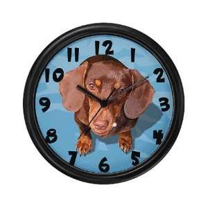  Weenie Dog Dachshund Wall Clock by 