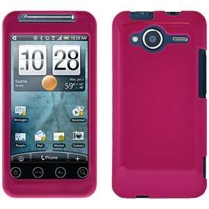  New Amzer Injecto Snap Hard Case Rose Pink For Htc Evo 