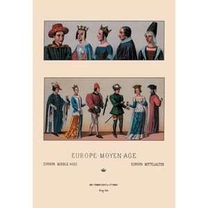  Civil Costumes of the French Nobility, 1364 1461 #1 