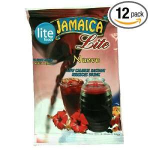 Jamaica Lite Hibiscus Drink, 4.22 Ounce Packages (Pack of 12)  