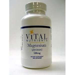 com Vital Nutrients   Magnesium Glycinate   100 caps / 120 mg Health 