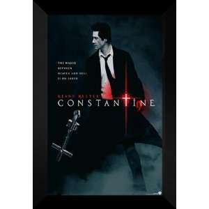  Constantine 27x40 FRAMED Movie Poster   Style F   2005 