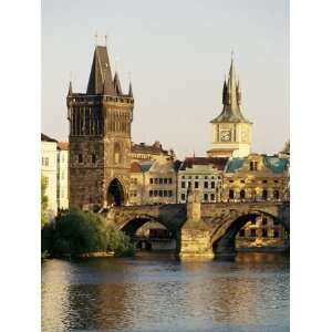Charles Bridge, Old Town Bridge and the Water Tower, Prague, Czech 