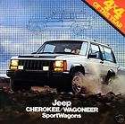 1982 Jeep Full Line new vehicle brochure items in Vintage Automotive 