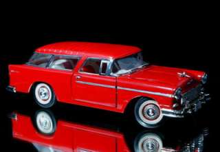1955 Chevrolet Bel Air NOMAD Wagon Diecast 124 Scale   Red  
