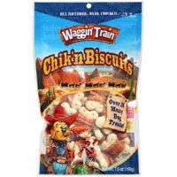 Waggin Train Chicken n Biscuits   5oz Bag  