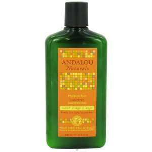 Andalou Naturals Moisture Rich Sweet Orange & Argan Shampoo 11.5 Oz