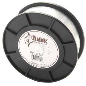   ANDE Premium Monofilament 8# Clear 300 yds Fishing Line Sports