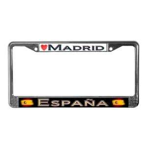  Madrid, SPAIN   Spain License Plate Frame by  