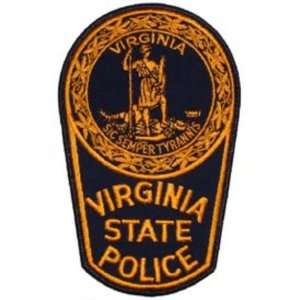  Police Virginia State Patch Patio, Lawn & Garden