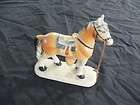 antique ceramic horse  