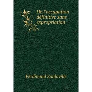   (French Edition) Ferdinand Sanlaville  Books