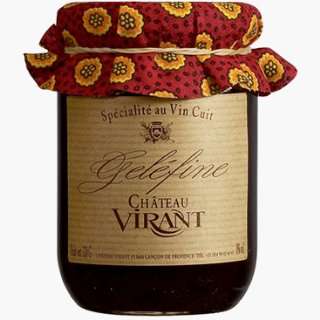 Chateau Virant Wine Jelly Geléfine 320 gram jar  Grocery 