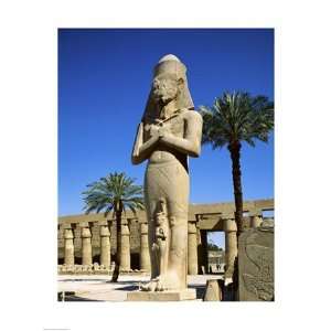  Ramses II Statue Poster Print