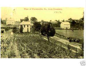 Old Photo View From Creamery Portersville Pa Butler 12  