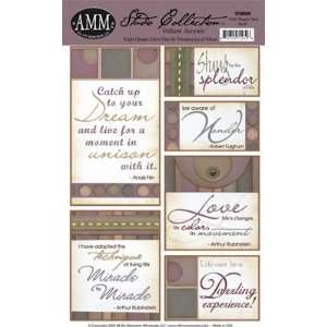  All My Memories Studio Collection Vellum Accent Stickers 