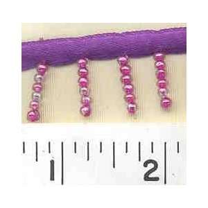  Beaded Trim   purple fizz By The Each Arts, Crafts 