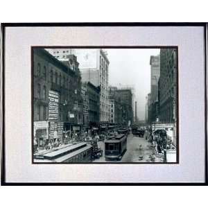  Trolley Cars in Old Chicago Picture