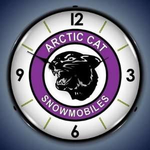  Arctic Cat Snowmobiles Lighted Wall Clock