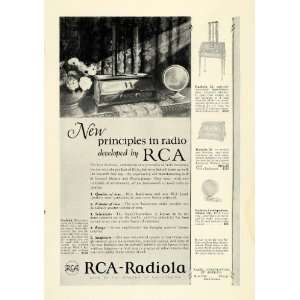  1925 Ad RCA Radiola 28 Model Heterodyne Loudspeaker 