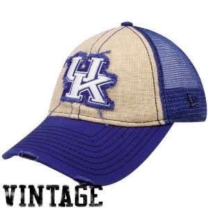 New Era Kentucky Wildcats Royal Blue Vintage Rojo 