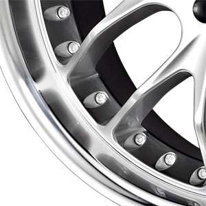 New 18X8.5 5 108 Voxx Hyper Silver Machined Wheel/Rim