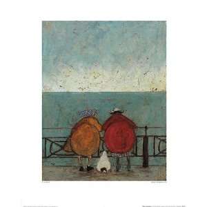  Doris Earwigging by Sam Toft. Size 15.00 X 11.75 Art 