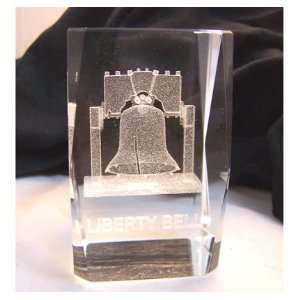 Crystal Laser Art Display with the Liberty Bell 