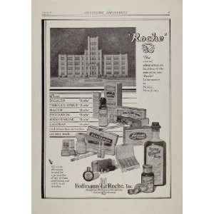  1929 Ad Hoffman La Roche Nutley NJ Drug Pharmaceutical 