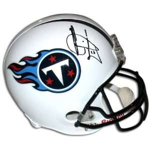 Vince Young Tennessee Titans Autographed Full Size Replica Helmet 